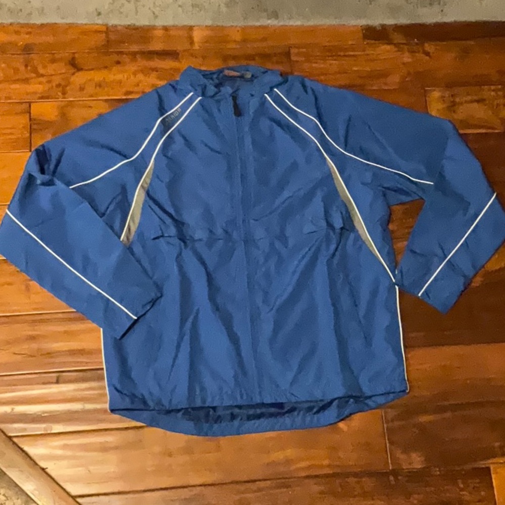 Vintage Warrior Royal/White Men’s Lacrosse Jacket Royal/Wt Med & Xl sizes